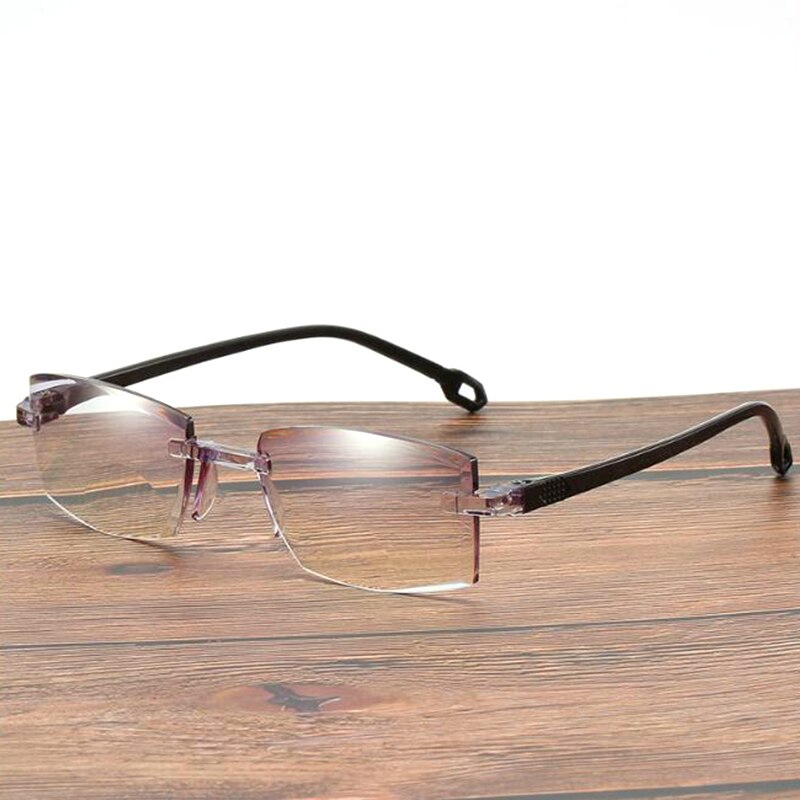 Ultralight Rimless Reading Glasses Anti Blue Light Radiation Computer Presbyopia Readers spectacleso Reader kulary 1.0 To 4.0