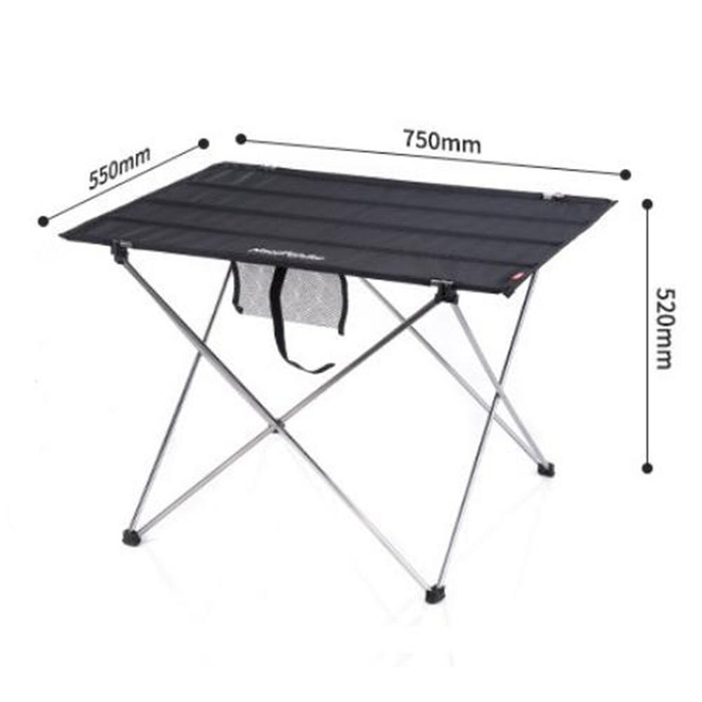 HobbyLane Outdoor Faltbare Tisch Aluminium Legierung Licht Gewicht Tragbare Tisch für Camping Möbel Picknick Wandern Schreibtisch