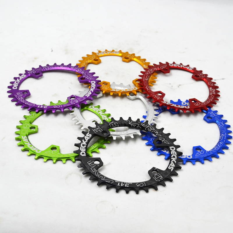 Deckas Oval Kettenblatt MTB mountainbike fahrrad kette Ring BCD 96mm 32/34/36/38T platte 96BCD-S für 7-11 geschwindigkeit M7000 M8000 M9000