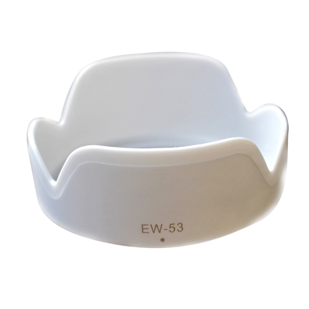 EW-53 EW53 ABS Plastic Lens Hood Protector Reversible Camera 49mm for Canon EOS M1 M2 M3 M5 M6 M50 Mark II R10 RP Accessories: black