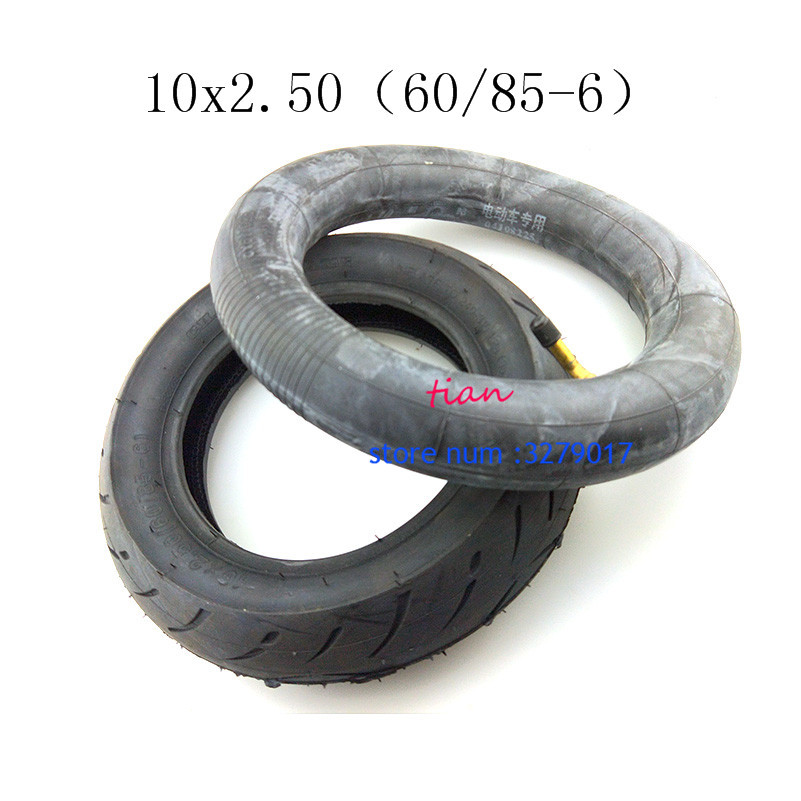 Super udvidende fortykkelse og slidstærkt dæk cst 10 x 2.5 10 x 2.50 10 tommer dækrør indvendigt hjul til elektrisk scooter: Changyan 10 x 2.50 sæt