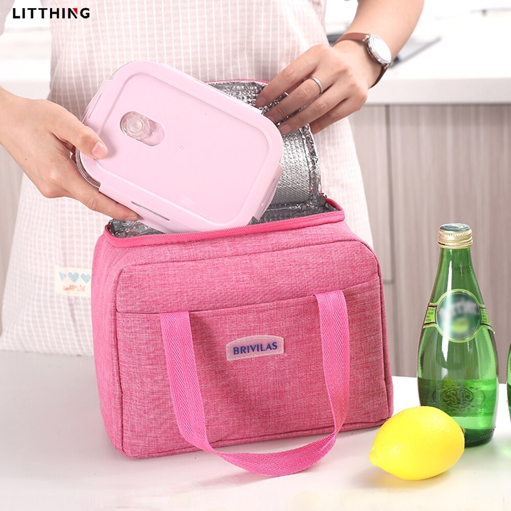 Litthing Lunch Tas Vrouwen Draagbare Geïsoleerde Koeler Waterdichte Tas Picknick Travel Office Ontbijt Tas Voor Vrouwen Mannen Outdoors
