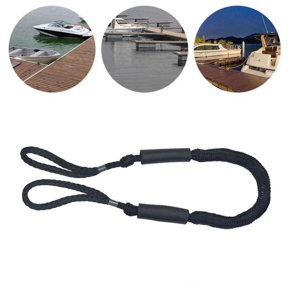 1.2M Lengte Elastische Werf Touw Dinghy Marine Boot Bungee Uitschuifbare Pp Boot Lijn Lijn Dock 1Pcs Meertroskabel dock U5T2