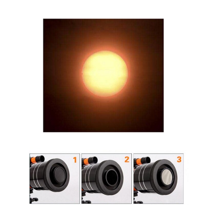 Celestron-filtro Solar de 40mm, membrana de película Solar 5,0, lente Astro telescopio Bard, película Baader, planetario, Astrosolar para punto Solar 465