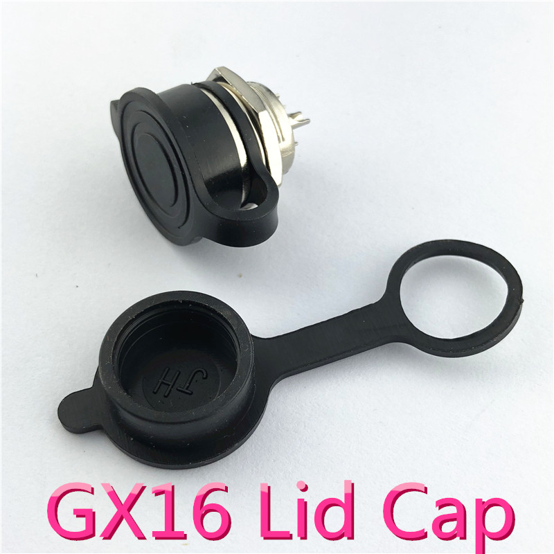1 set GX16 2/3/4/5/6/7/8/9 broches mâle + femelle L70-78 16mm fil panneau connecteur circulaire avec capuchon Aviation connecteur prise