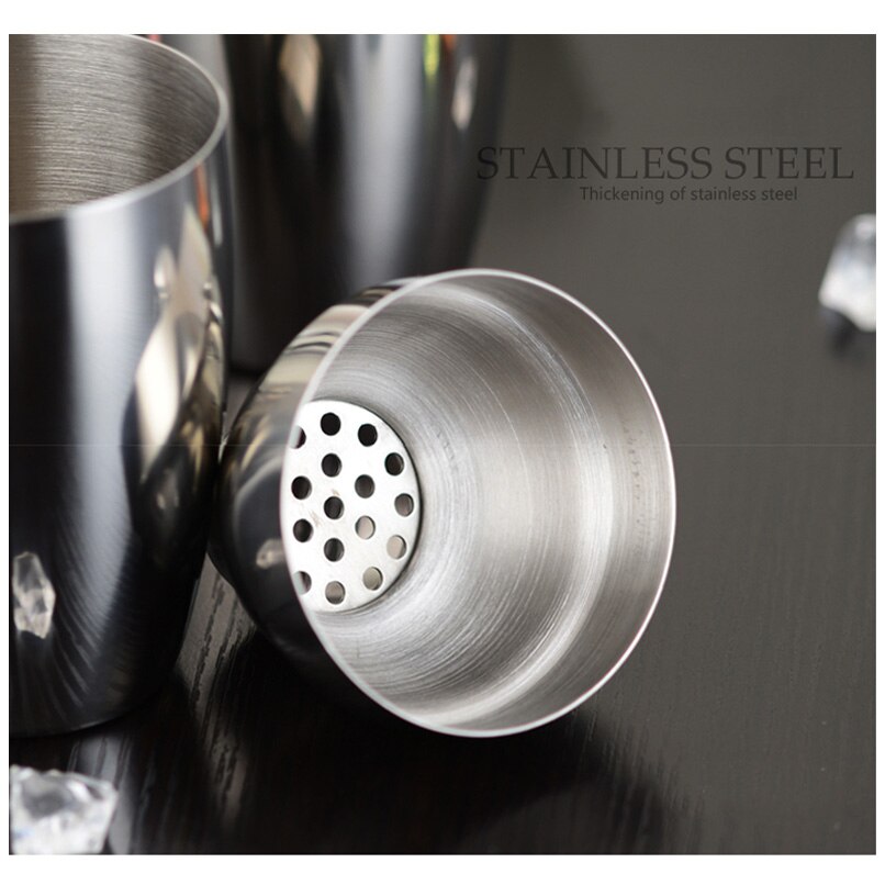 Rvs Cocktail Shaker Mixer Wijn Martini Boston Shaker Voor Barman Drinken Party Bar Gereedschap 250 ML 350 ML 550 ML 750 ML
