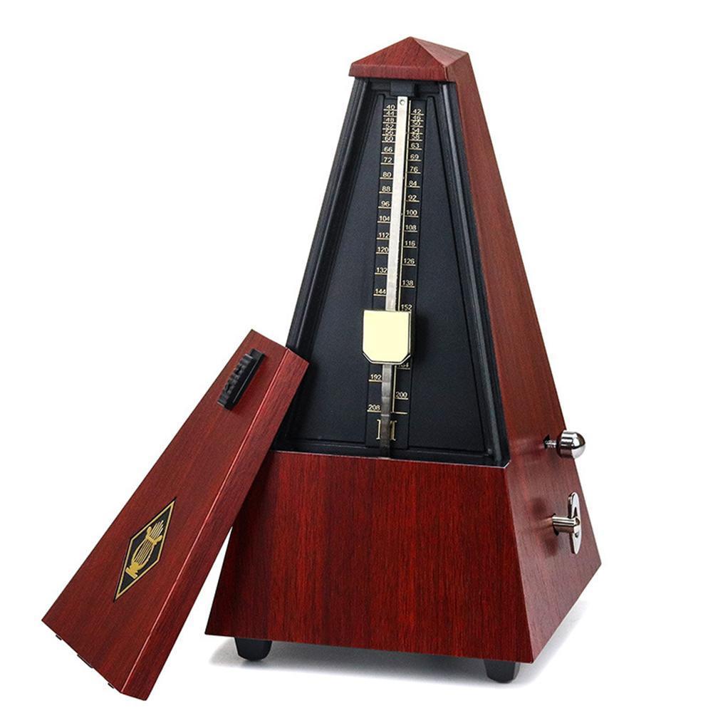 Vintage Stijl Mechanische Metronoom Gitaar Piano Viool Citer Muziekinstrument Muziek Timer Precisie Lente Mechanisme