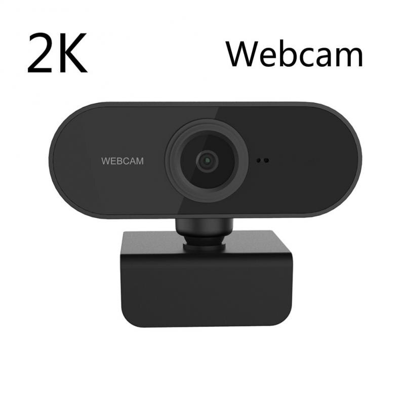 Full HD 2K 1080P 720P Auto Focus USB2.0 Webcam UVC Built-in Microphone Camera For PC Laptop PC Digital Camera Webcams: 2K