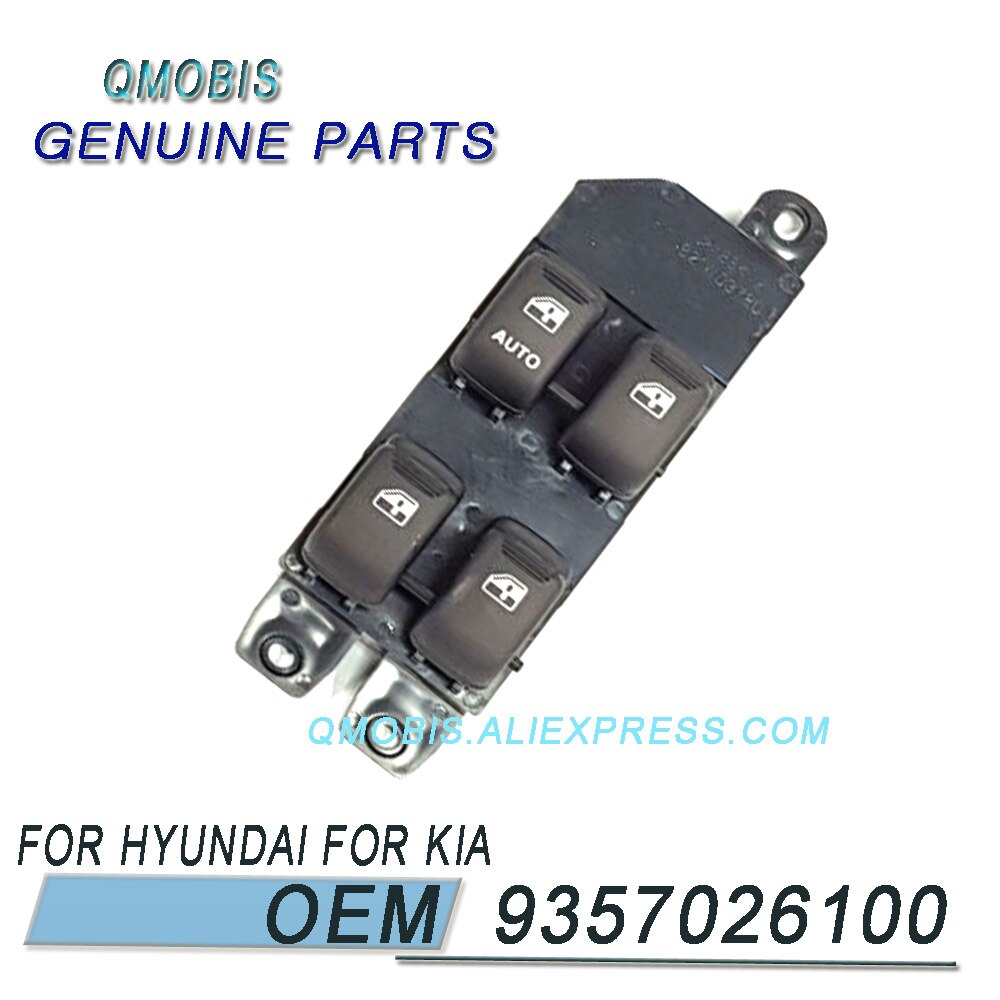 Echt 9357026100 Venster Hoofdschakelaar Knop Lhd Voor Hyundai Santa Fe 2001-2006