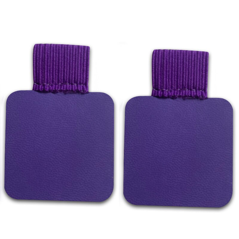 Porte-crayon en cuir PU auto-adhésif, 2 pièces, boucle élastique, pince à crayon, organisateur de papeterie pour carnet de notes, Journal planificateurs: 2pcs purple