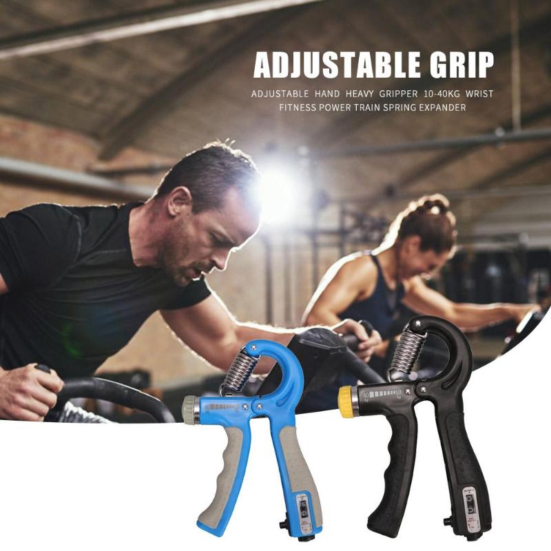 10-40kg Adjustable Hand Heavy Gripper Wrist Power Gym Fitness Exerciser