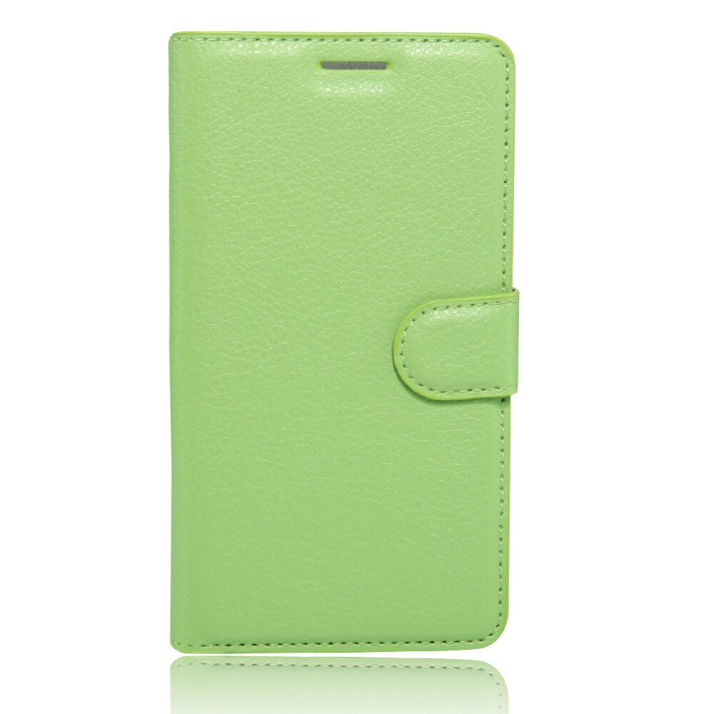 Étui à rabat de luxe pour Sony Xperia X F5121 double F5122 Smartphone portefeuille support couverture avec porte-carte téléphone sac Coque Funda: green