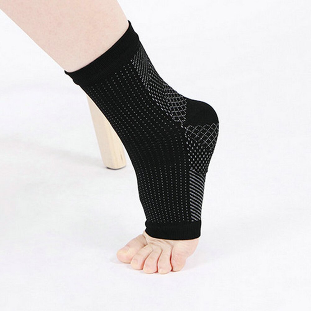 2 pair Foot Ankle Compression Socks Anti Fatigue Varicose Feet Sleeve Unisex Plantar Fasciitis Relief Foot Pain Reduce Swelling