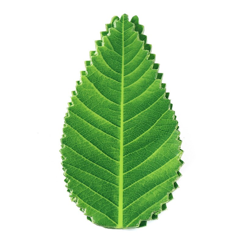 200pcs/pack Japanese Food Sushi Food Decoration Leaves Eco-friendly Safety Plastic Simulation Leaf Cuisine Food Decorations: green