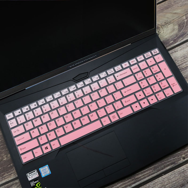 Cubierta de silicona para teclado de portátil, cubierta para ThundeRobot 911 Air / Thunderobot 911x Wild Hunter G3 XD, Gaming: Gris