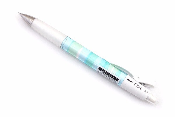 Riste! Pilot opt shaker mekanisk blyant 0.5 mm komfortgrep skoleartikler student kawaii brevpapir hopp -20r: Vann