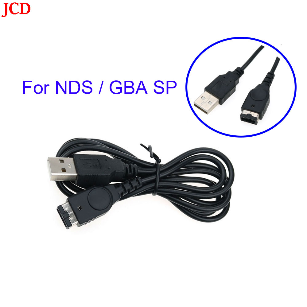 JCD 1 pz caricatore dati USB cavo di ricarica cavo di alimentazione per nintendo DS Lite DSL NDSL per NDSi 3DS nuovo 3DS XL LL NDS GBA SP GB GBC: Blu scuro