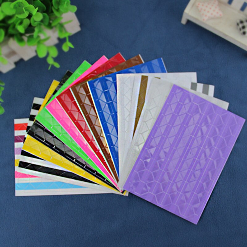 102Pcs/Sheet Pvc Foto Ablum Hoek Stickers Diy Hoek Scrapbook Papier Fotoalbums Frame Foto Decoratieve