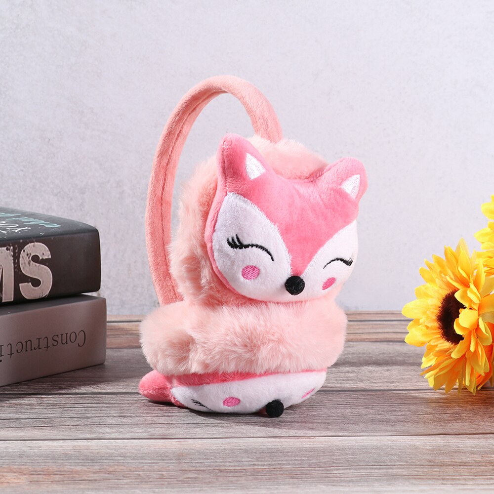 Lovely Winter Ear Muffs Ear Warmer Thicken Plush Unicorn Earmuffs Fluffy Sequin Ear Cover Cute for Cold Weather