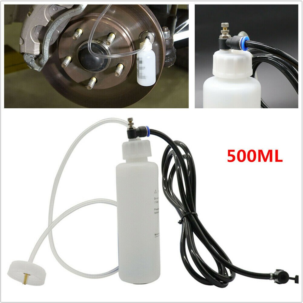 Auto Clutch Oil Change Drained Trucks Refill Hydraulic Universal Fluid Bleeder Kit Leakproof Car Brake System Labor Saving