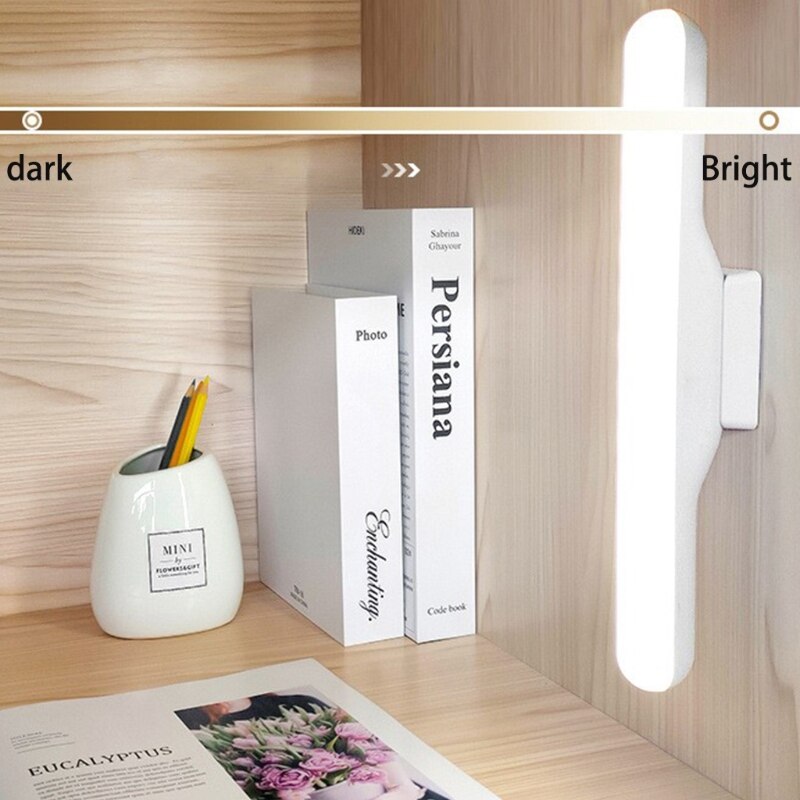 LED Desk Lamp Hanging Magnetic Night Light 6000K 14 LEDs USB Charging Table Lamp for Home,Office,Kitchen,Closet,Bedroom