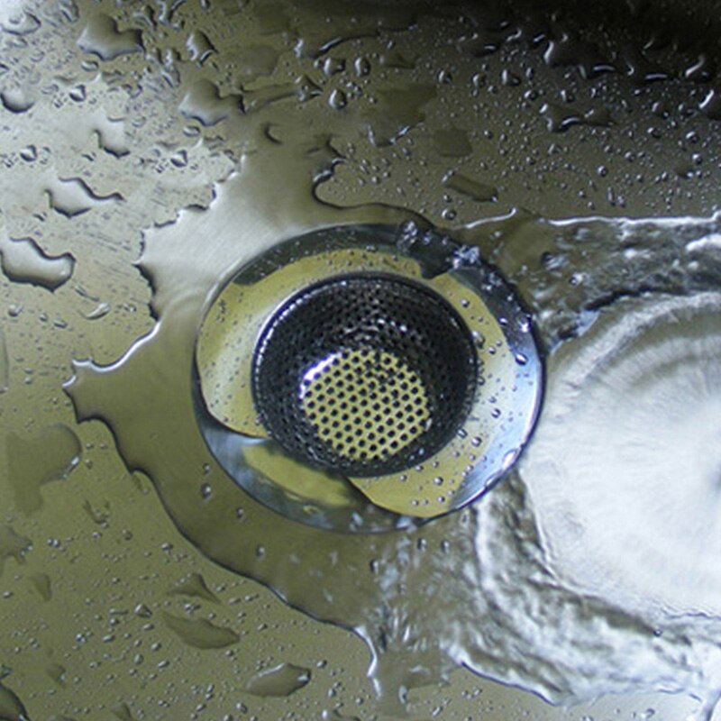 1pcs Kitchen Drains Stainless Steel Kitchen Sink Strainer Stopper Waste Plug Sink Filter Bathroom Basin Sink Drain