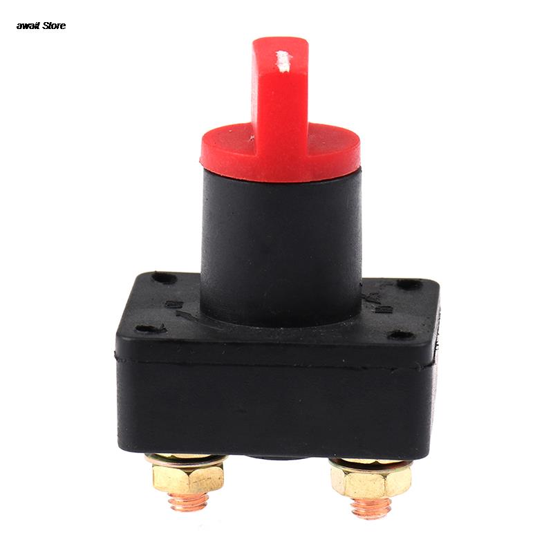 Aislador de batería para coche, desconexión rotativa, interruptor de apagado y apagado, 12V, 100A