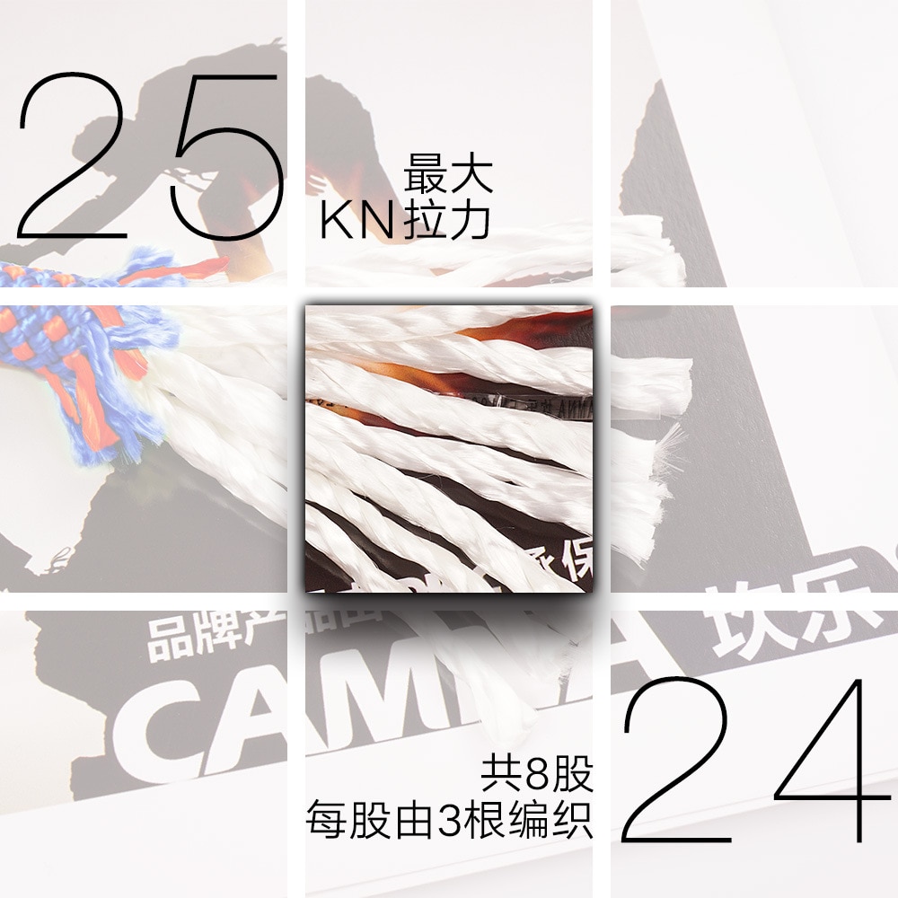 P212-10.5mm Outdoor climbing safety rope Fast Rescue escape rope High-altitude operations speed descent rope Rescue equipme