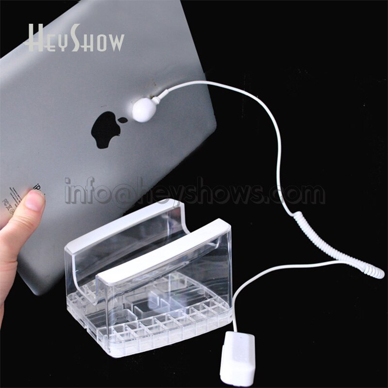 Mini universal telefon sikkerhetsskjerm anti-tyveri sensor kabel for nettbrett laptop pc innbruddsalarm system for klokke headset barbermaskin
