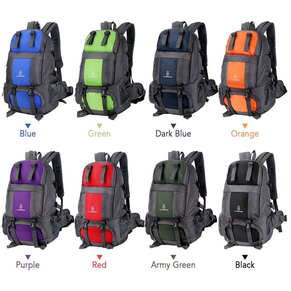 50L Hiking Rucksack Climbing Backpack Rucksack Men Outdoor Sport Bag Travel Daypack Waterproof for Camping Trekking Fishing Bags