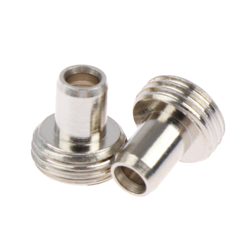 4PCS/2set Fiber Optic Visual Fault Locator Replacement Parts - 2 x Ceramic Tube Sleeves with 2 x Metal Fitting Connectors