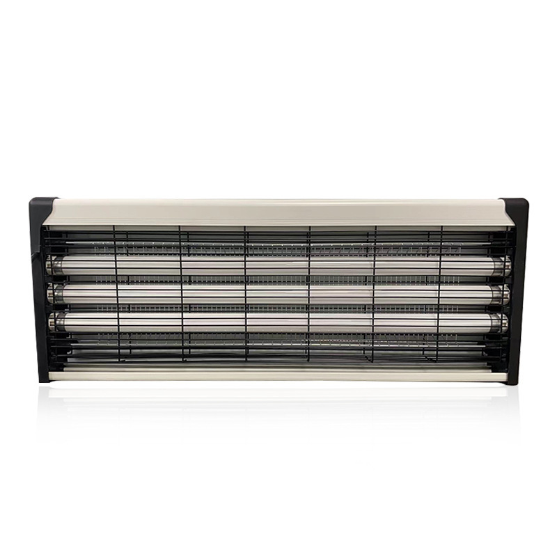 Lámpara antimosquitos de descarga eléctrica de 3 tubos, eficiente y silenciosa, 15/30/60W, luz LED repelente de mosquitos para interiores y hogares y restaurantes