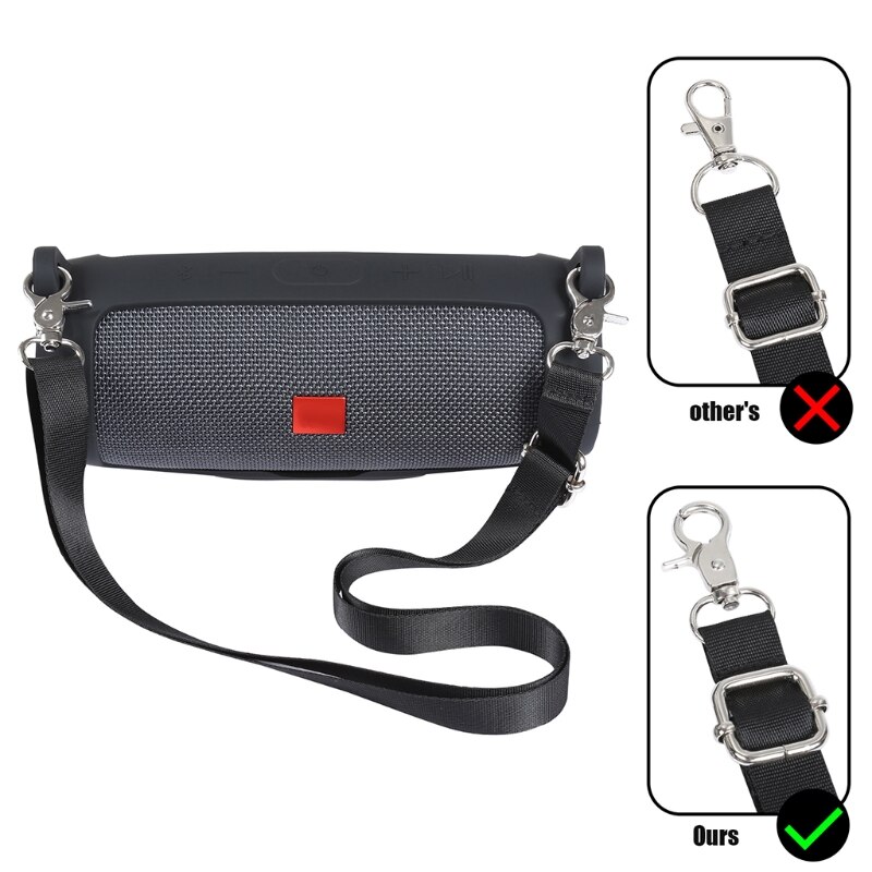 Étui Portable en Silicone, housse de protection Anti-chute pour haut-parleur JBL CHARGE, accessoires essentiels pour haut-parleur