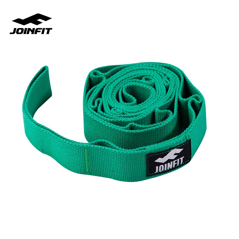 JOINFIT Yogaband 1.8M - 100% Bomull - Flexibilitetsträning och Pilates