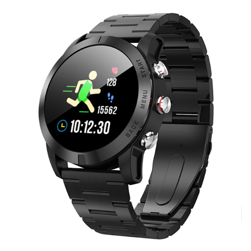 DTNO.1 S10 Smart Uhr 1,3 ''IP68 Wasserdichte Bluetooth 4,2 Smartwatch Herz Rate Überwachung Kompass Sport Uhr für Android iOS