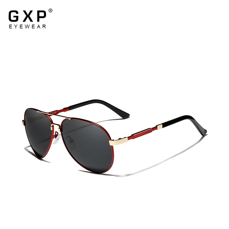 GXP Aluminum pilot Sunglasses Polarized Sun glasses Men And Women Mirror Photochromic Lens Anti-glare Driving Eyewear