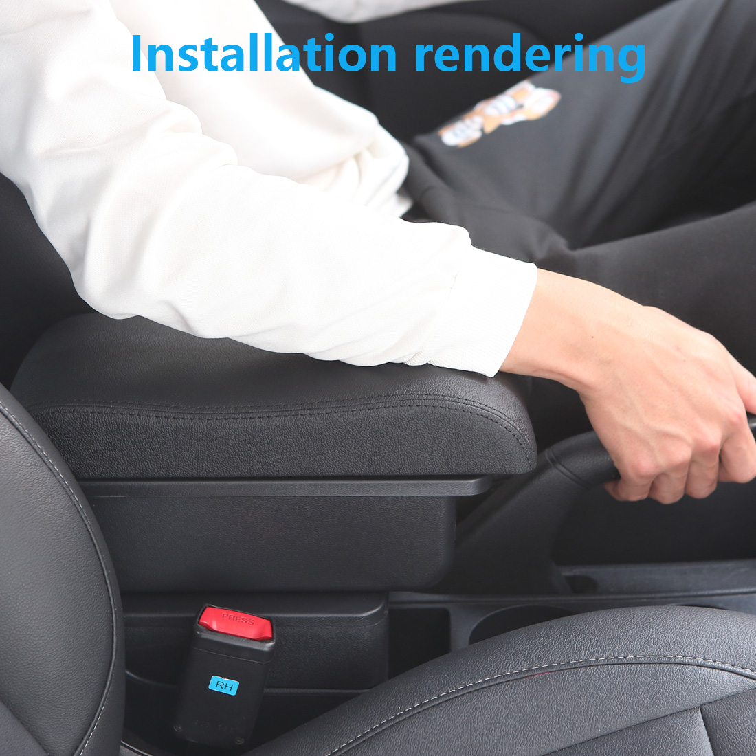 Voor FORD EcoSport Armsteun Doos -2024 Voor Ford EcoSport Auto Armsteun Opbergdoos Arm Auto Accessoires Retrofit onderdelen interieur