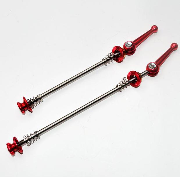 Ultralight Bicycle Quick Release Rod Titanium Alloy Quick Release Pole Mountain Wheel Group Quick Release Rod Riding Accessories