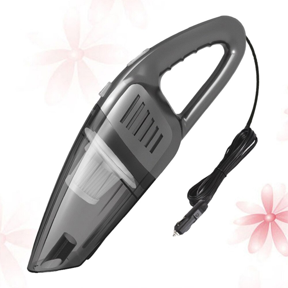 Wired Handheld Dust Busters Wet and Dry Portable Auto Vacuum Cleaner for Car (Black)