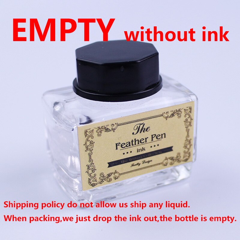 Mini Antique Europe Style Feather Pen Set Quill Calligraphy Writing Pen