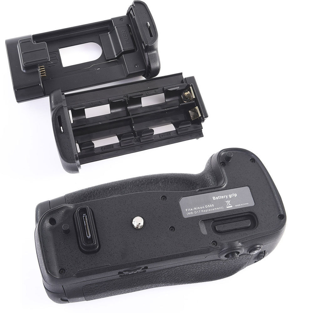 Jintu Vertical Battery Grip holder +1x Decode ENEL15 battery Kit Set For Nikon D500 DSLR Camera as MB-D17 Hold