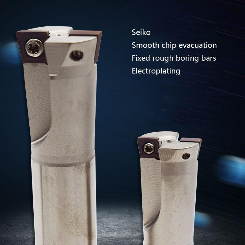1PC Double Edge Coarse Boring Bar Expand Holes Milling Machine/Machining Center 90 Degrees SB Stationary Knife Handle 15.7-46.7