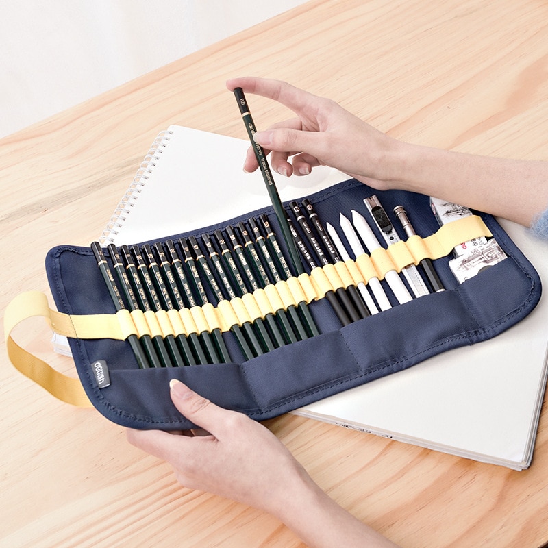 27pcs/set sketch pencil set sketch pen drawing pencil set beginner student full set of sketch pen art supplies