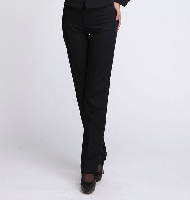 Cleaners Beauty Black Dark Brown Pants Cleaning Work Elastic Clothes Work Overall Womens Work Suit Uniform Chinese J038