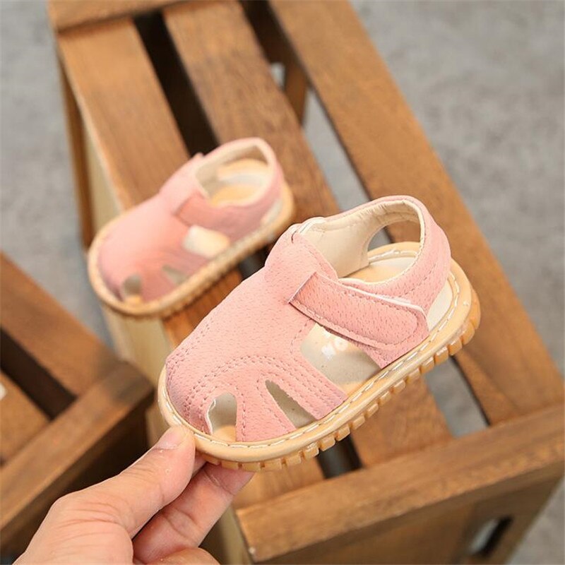 Sommerliche Baby-strandsandalen für jungen und mädchen, freundlicher, kleinkinder 0-2 15-19 , xmk 187 tx09: Hellrosa / 16