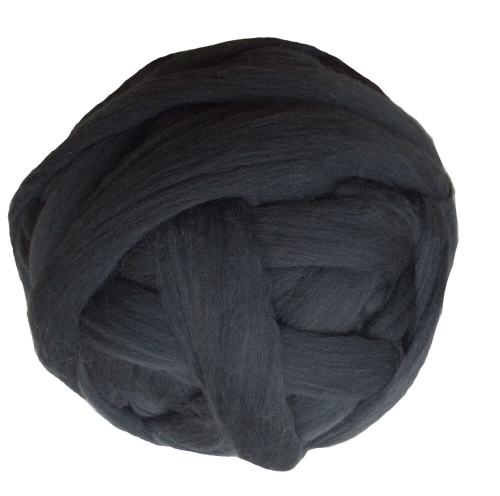 1000g 6cm tykt super chunky garn blødt merino uld garn roving spinding til arm strikning hånd strikket tæppe