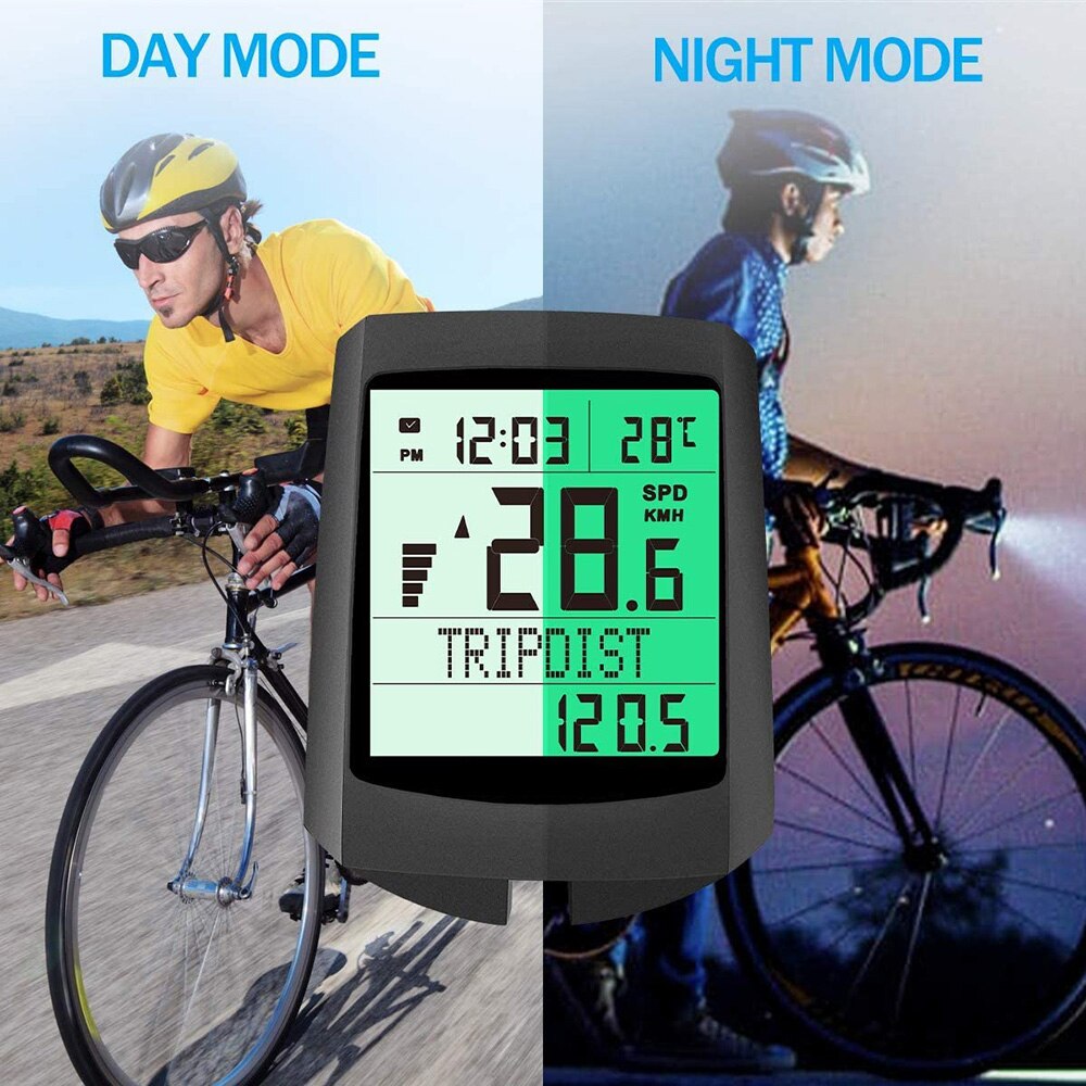 Cycling Speedometer Odometer LCD Display Digital W... – Grandado