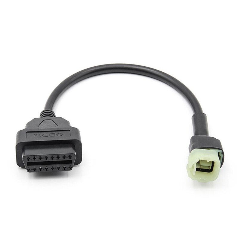 Diagnose- 6- pin-auf-obd 2 16 pin-adapterkabel, motorrad-fehlererkennungsstecker, passend für kawasaki 6p