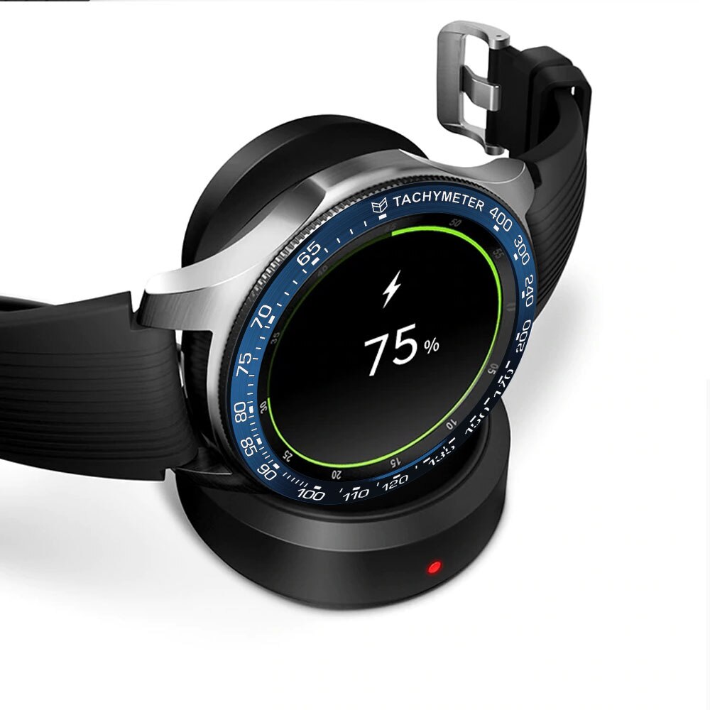 För samsung gear  s3 frontier bezel ring skal fodral för galaxy watch 46mm bezel ring skydd smart armband cover tillbehör