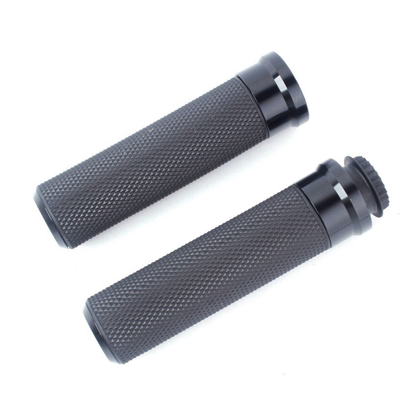 Universal Motorcycle 25mm Handlebar Hand Grips For Suzuki Fit Yamaha Fits KTM Black Motorbike Accessories
